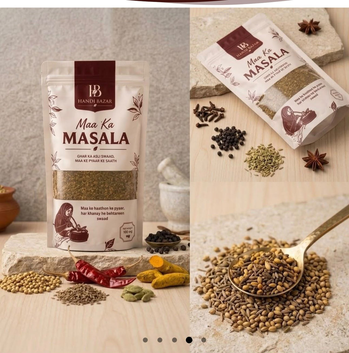 Maa Ka Masala – Hath Se Tayar Khalis Masala | 100g | Handi Bazaar