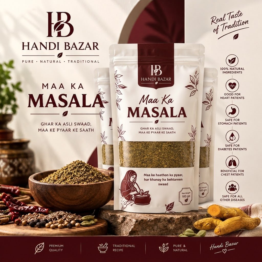 Maa Ka Masala – Hath Se Tayar Khalis Masala | 100g | Handi Bazaar
